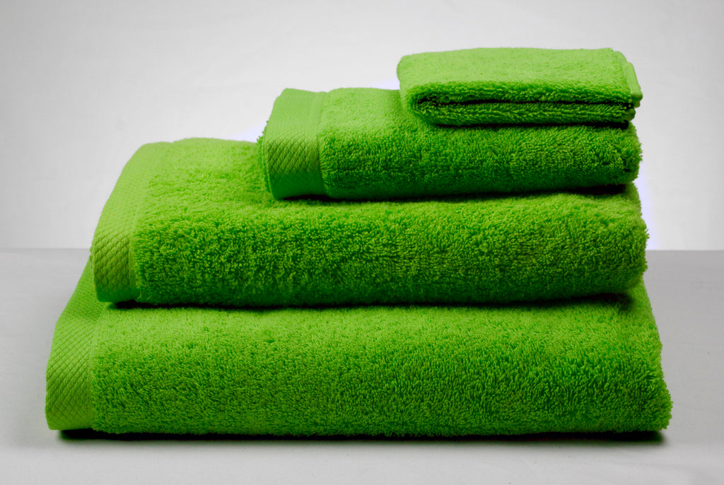 Toallas  Algodón Natural color verde
