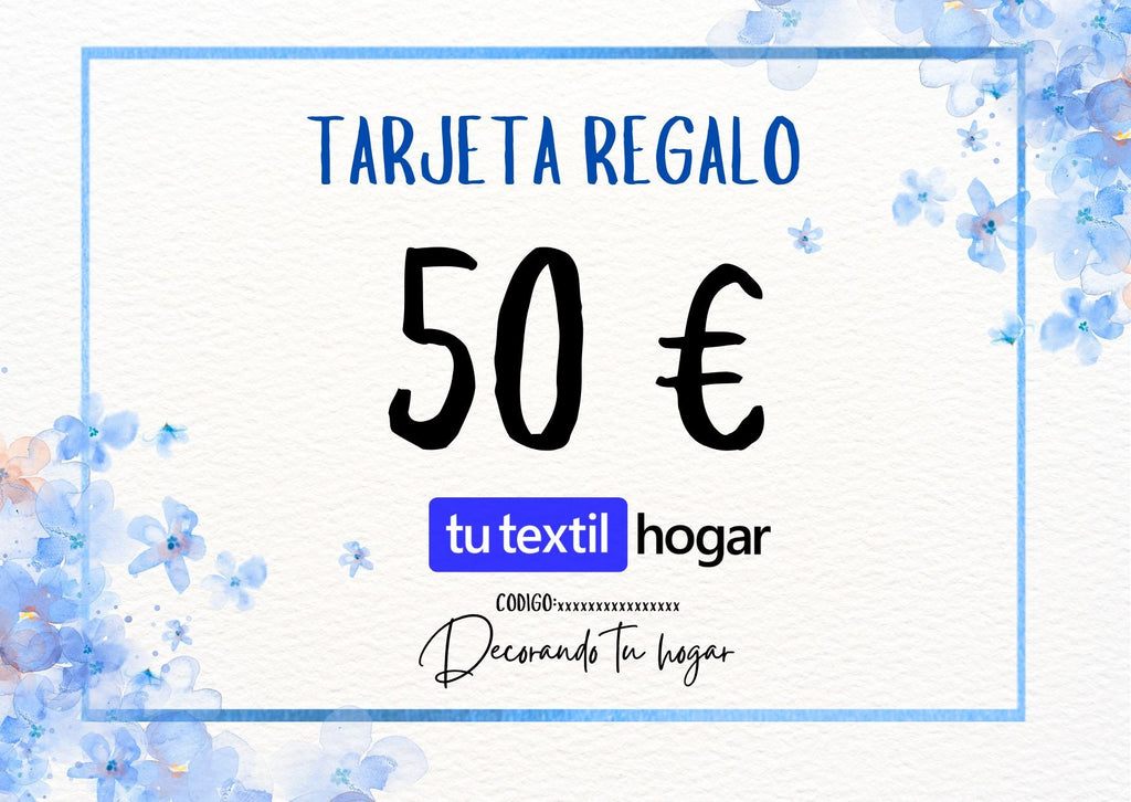 Tarjeta Regalo Tu Textil Hogar - Tu textil hogar