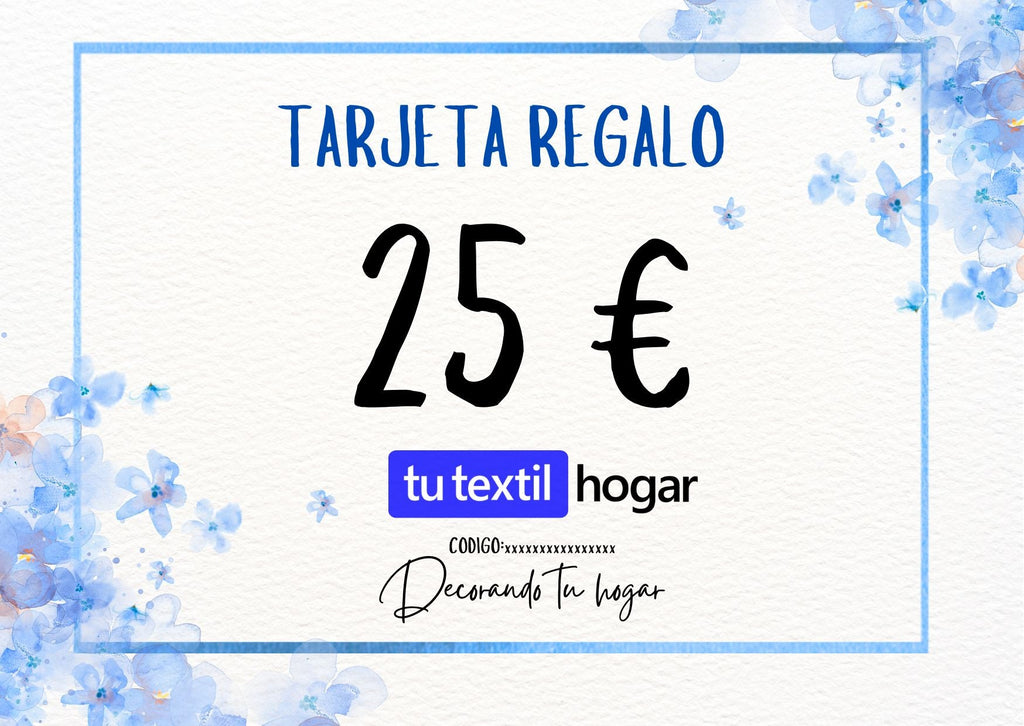 Tarjeta Regalo Tu Textil Hogar - Tu textil hogar