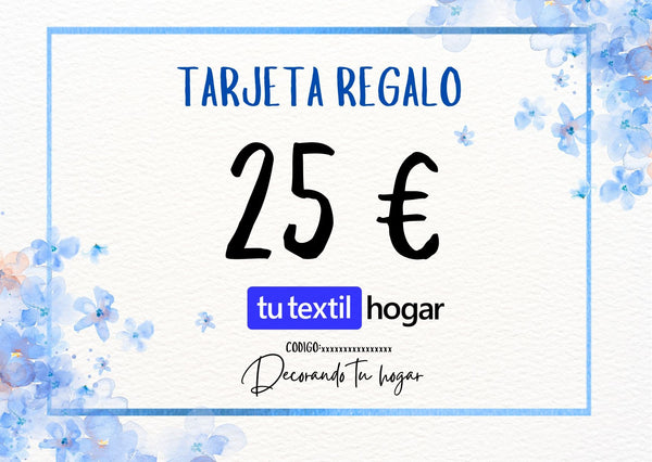 Tarjeta Regalo Tu Textil Hogar - Tu textil hogar